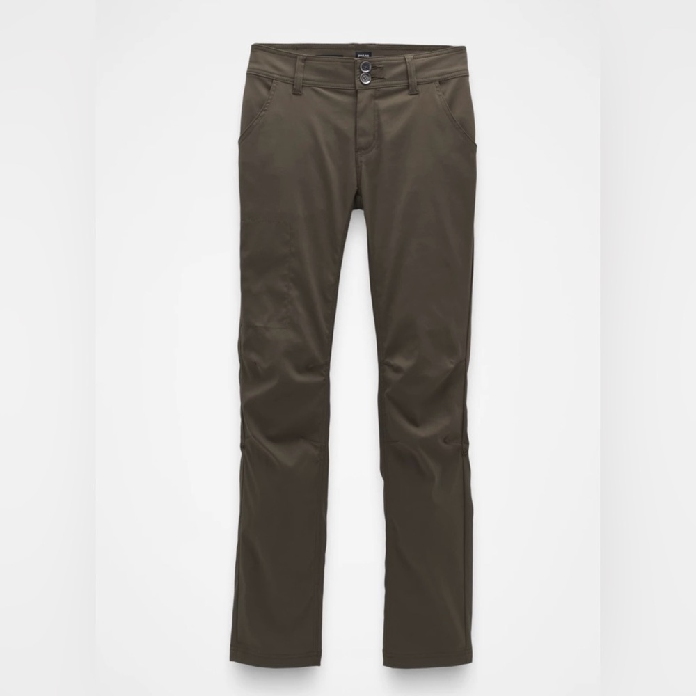 Prana Halle Straight Fit Women's Olive Green hiking pants size 6 regular - Picture 2 of 9